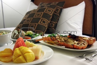 Room service lobster