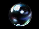 3d disco sphere