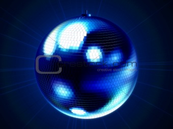 3d disco sphere