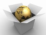 globe in a box