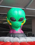 Inflatable alien