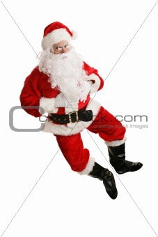Dancing Santa Airborne