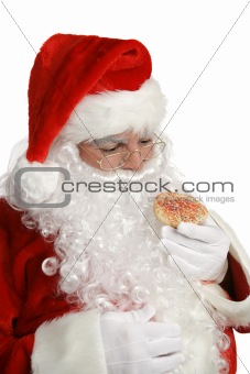 Santa Cheats on Diet
