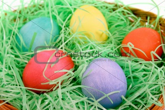 Easter Basket Background