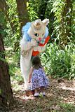Easter Bunny & Child