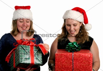 Opening Christmas Gifts