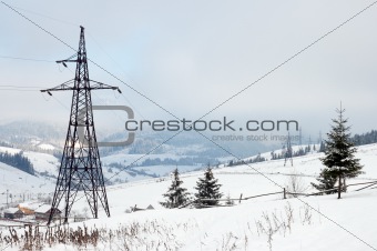 Mountain and electricity