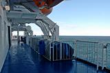 Ferry deck