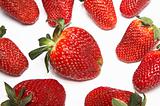 Fresh and ripe strawberry