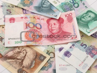 Pile of Renminbi