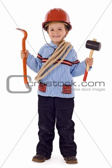 Future construction worker