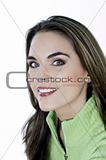 young and cute smiling woman