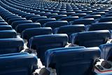 Blue Stadium Seats
