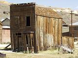 old vintage house. california ghost town Bodie.