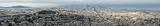 Panorama of San Francisco.View from the Twin Peaks.