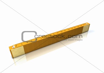 yellow measuring tape