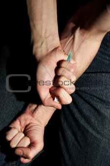 Injection of a drug