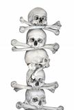 Human skulls and bones