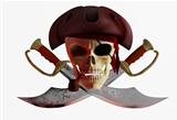 Pirate skull 2
