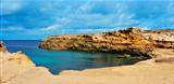 Punta de Sa Pedrera coast in Formentera, Balearic Islands, Spain