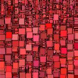 abstract fragmented backdrop pattern in red pink