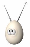 egg with antenna