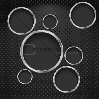 Abstract metal background