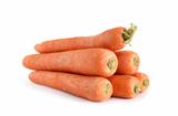 Carrot On White