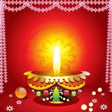 abstract traditional diwali background