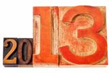 year 2013 in wood type