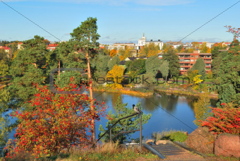 Park Sapokka in Kotka, Finland