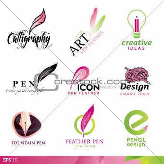 Icon design elements