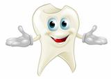 Cute tooth dental mascot