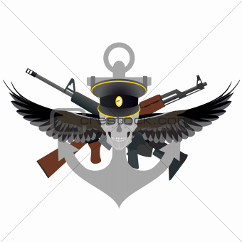 Military abstract icon