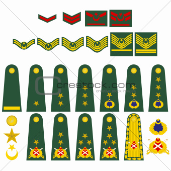 Turkish army insignia