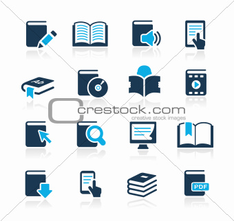 Book Icons Azure Series