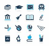 Education Icons Azure Series