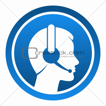 Headset Contact Icon