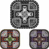 cross and celtic ornament