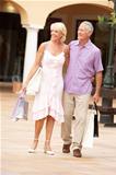 Senior Couple Enjoying Shopping Trip Together