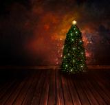 Chritmas design - Night Christmas tree