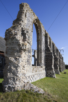 Ruins of St Andrew's Church, Covehithe, Suffolk, England