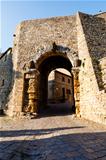 Ancient Etruscan Gate of Volterra in Italy