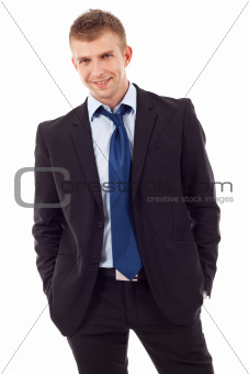 relaxed businessman
