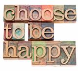 choose to be happy - positivity