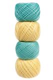 Four balls of yarn