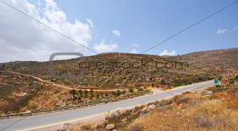 Road in Samaria