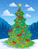Christmas tree theme 3