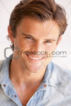 Portrait Of Happy Young Man