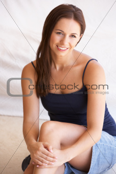 Portrait Of Attractive Young Woman